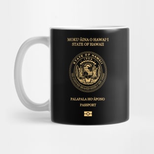 Hawaii passport Mug